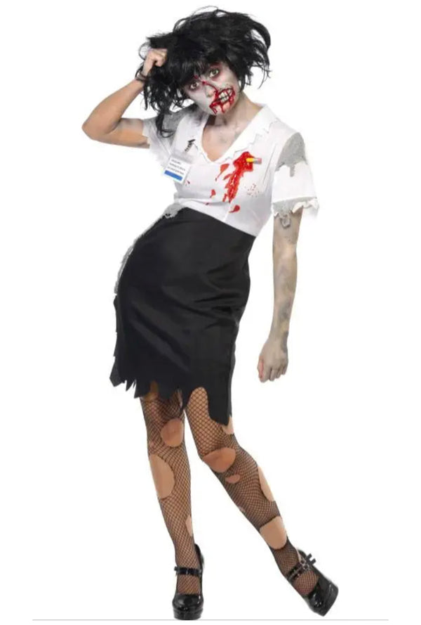 Womans Office Zombie Costume