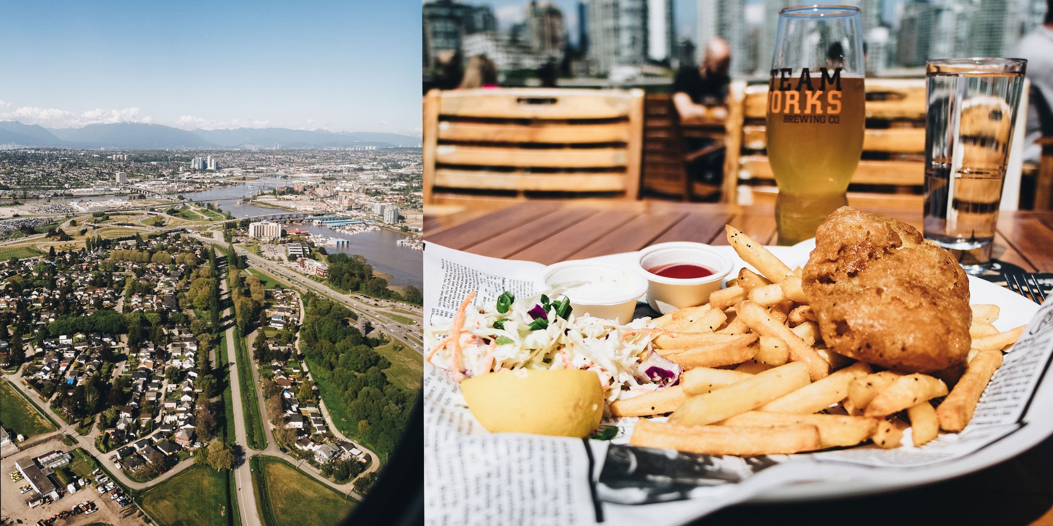 Bather's Excellent Adventures in Vancouver with Brandon Lind | Lunch at Team Works Brewing Co.
