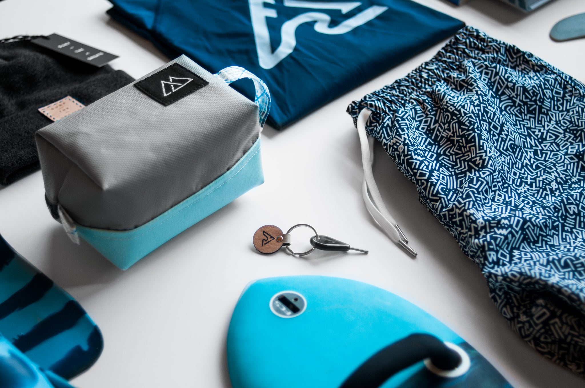 Bather and Surf the Greats' Gift Guide - Blue Doodle Swim Trunk