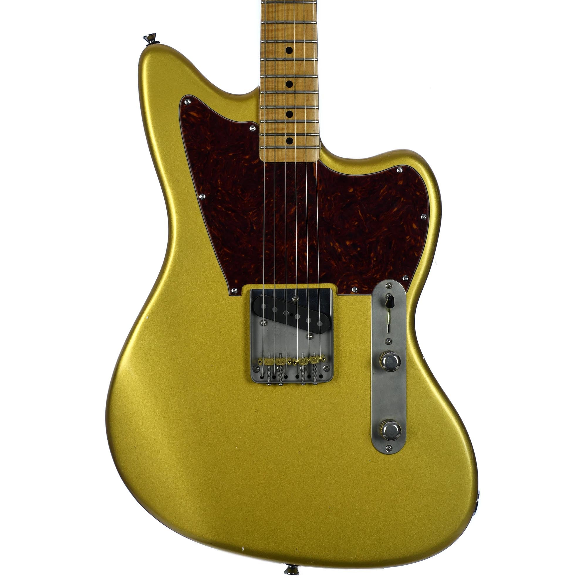 Partscaster Telemaster - MJT Body - Warmoth Neck - Aztec Gold