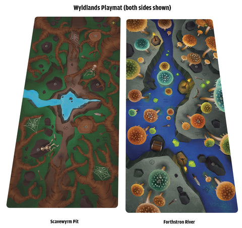 Wyldlands KS Playmat for Catacombs 3E