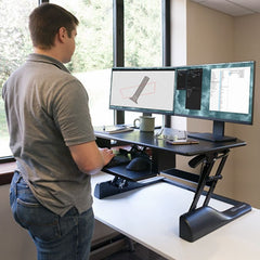 Ergotech Freedom Desk 30 3D View Standing