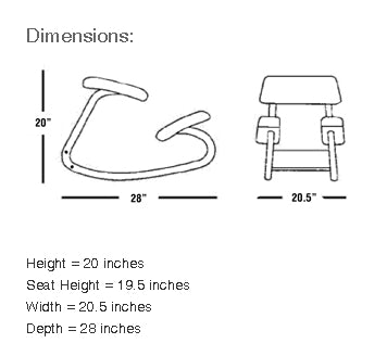 Varier Balans Dimensional Illustration