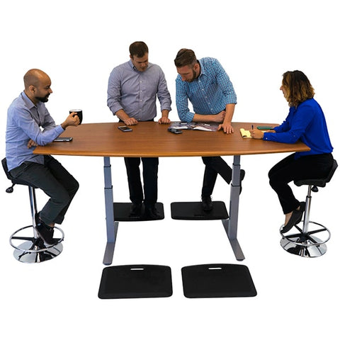 iMovR Synapse Rectangle Multi-Purpose Table Side View