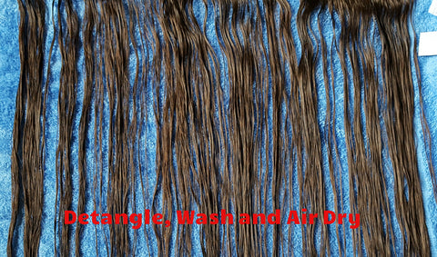wash used damanged hair