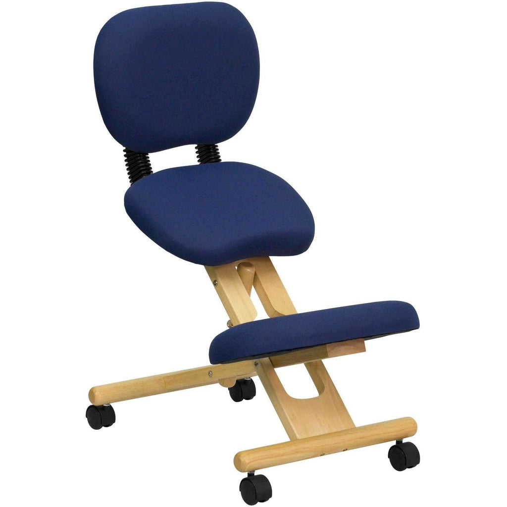 Ergonomic Kneeling Posture Chair in with Reclining Back | SitHealthier