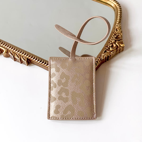 Hollis | Luggage Tag in Leopard