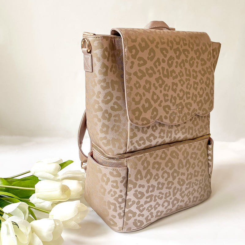 Hollis | Diaper Bag in Leopard