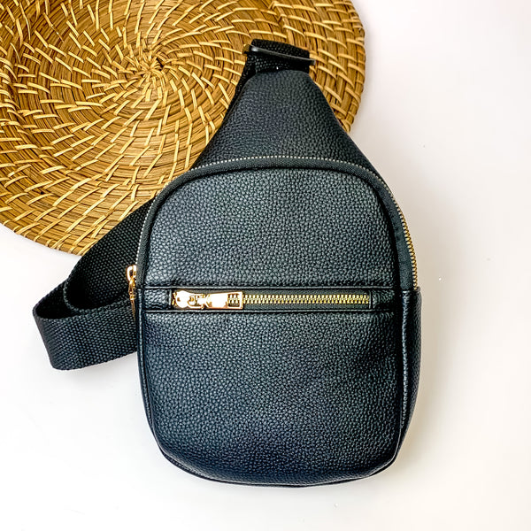 Sling Backpack in Black