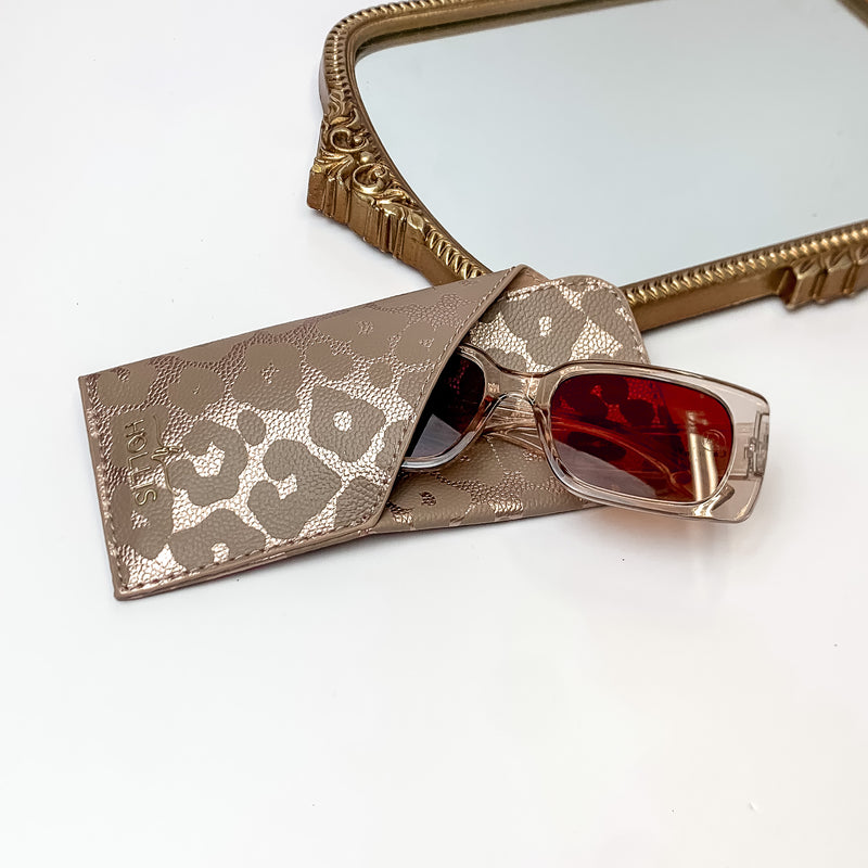 Hollis | Eyeglass Sleeve in Leopard