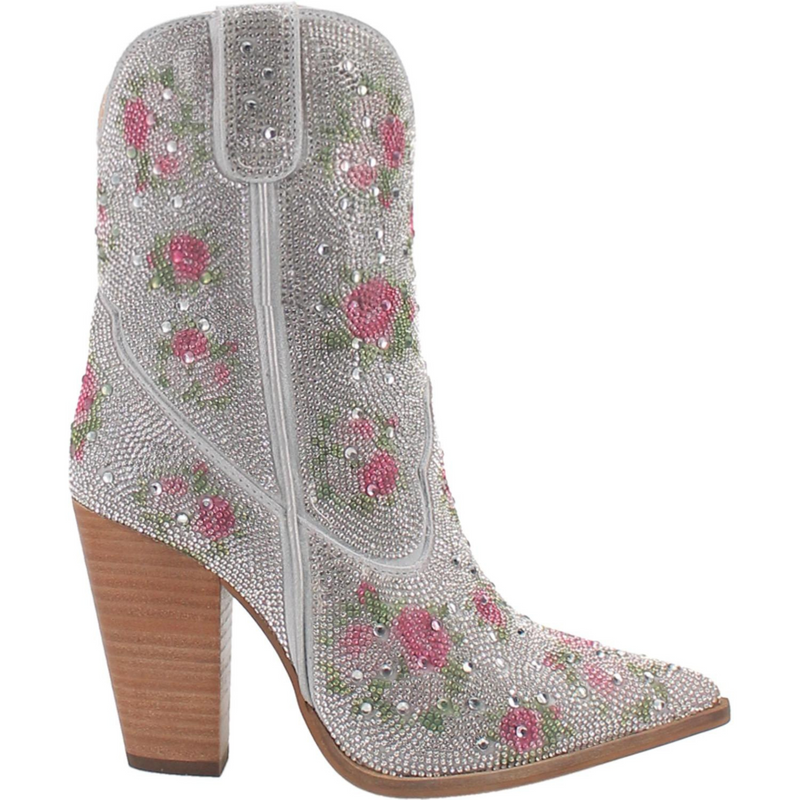 Online Exclusive | Dingo | Neon Moon Cowgirl Leather Bootie in Multi **PREORDER