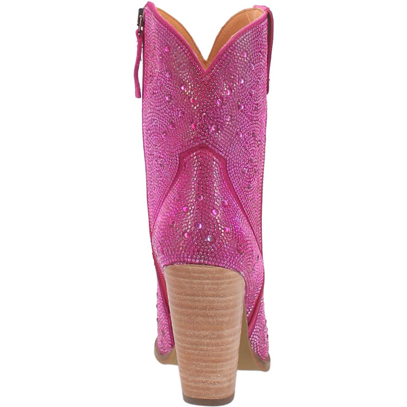 Online Exclusive | Dingo | Neon Moon Cowgirl Leather Bootie in Fuchsia **PREORDER