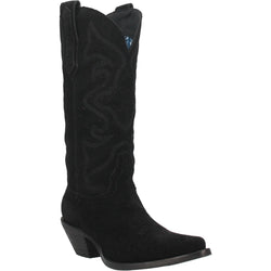 Dingo | Out West Suede Cowboy Boots in Black  **PREORDER