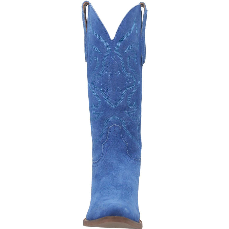 Dingo | Out West Suede Cowboy Boots in Blue  **PREORDER