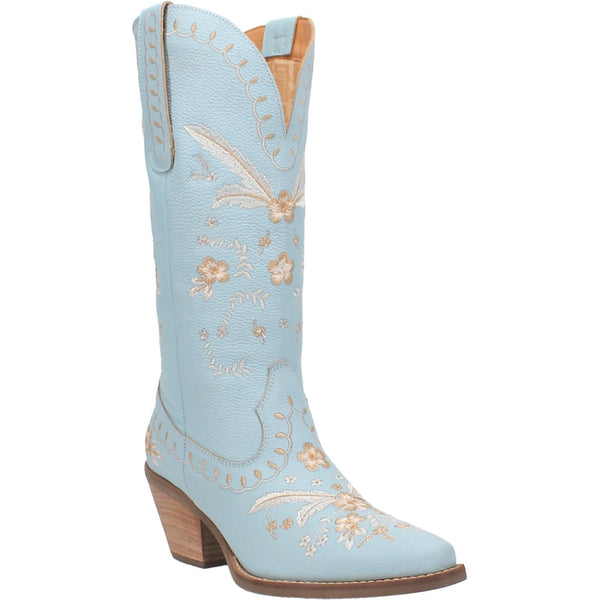 Online Exclusive | Dingo | Full Bloom Cowboy Boot in Blue **PREORDER