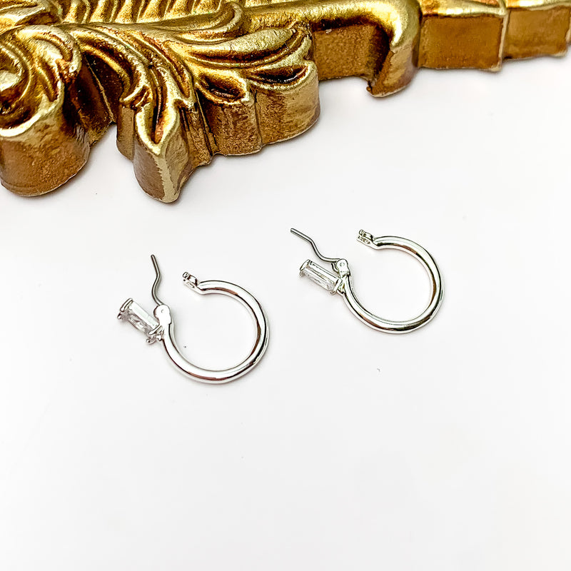 Kinsey Designs | Dara Mini Hoop Earrings with CZ Crystals