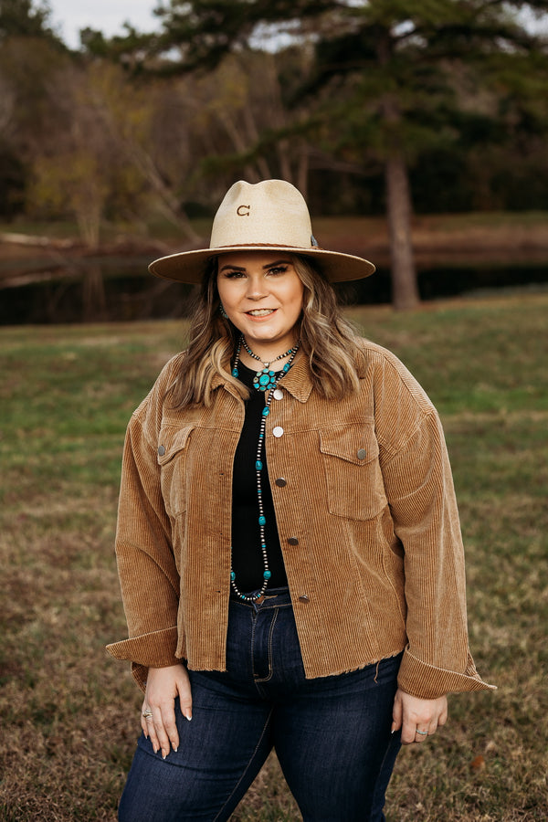 Charlie 1 Horse | Lefty Palm Leaf Hat with Braided Leather Band and Silver Concho