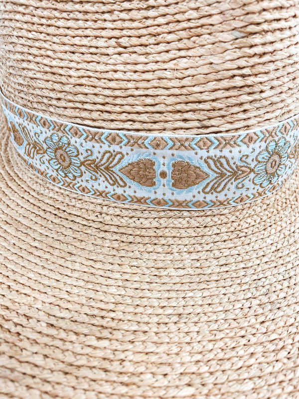 Lack of Color | Indio Special Straw Hat with Vintage Ribbon Band