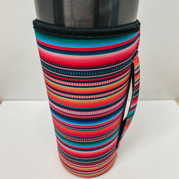 Tumbler Drink Sleeve in Serape Print