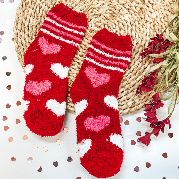 Valentine's Socks | My Heart is Yours Microfiber Socks in Assorted Colors