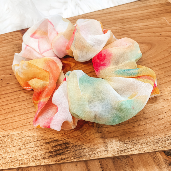 Buy 3 for $10 | Watercolor Scrunchies