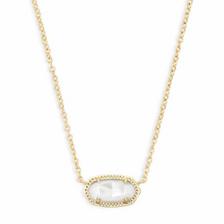 Kendra Scott | Elisa Pendant Necklace in Ivory Pearl