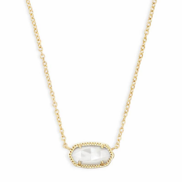 Kendra Scott | Elisa Pendant Necklace in Ivory Pearl