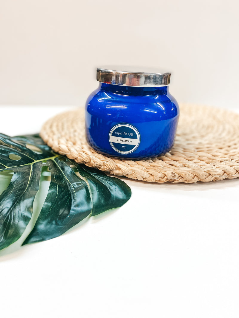 Capri Blue | 19 oz. Signature Jar Candle in Signature Blue | Various Scents