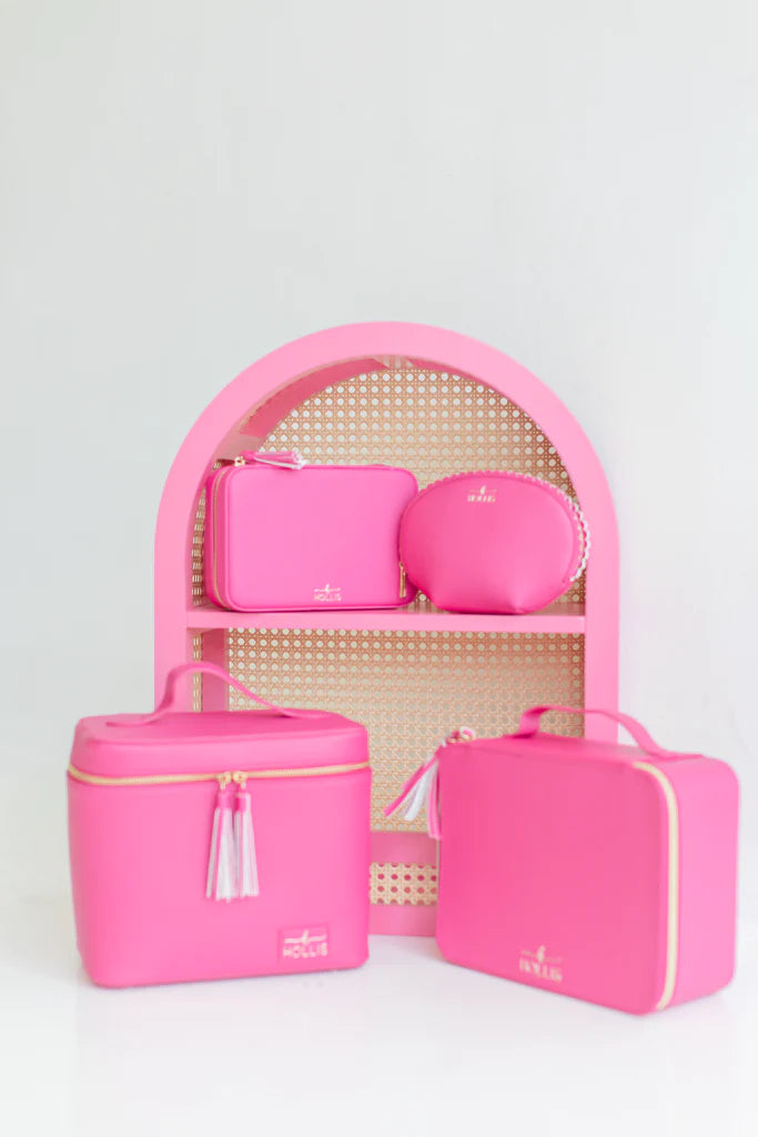 Hollis | Lux Bag in Hot Pink