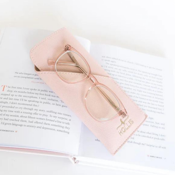 Hollis | Eyeglass Sleeve in Blush