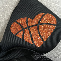 Hoop Love Bow - Black - Bling Bow Love - 3