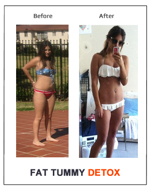 Before & After - Weight Loss Photos - Fat Tummy Detox