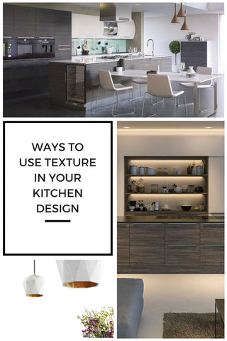 Kitchen Design Ideas Blog - Using Texture