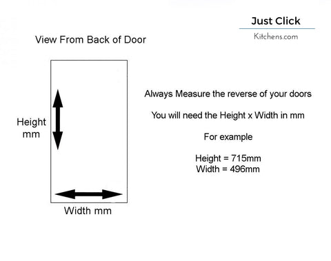 Measuring Replacement Kitchen Doors
