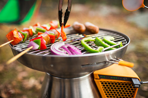 BioLite portable grill - great for camping