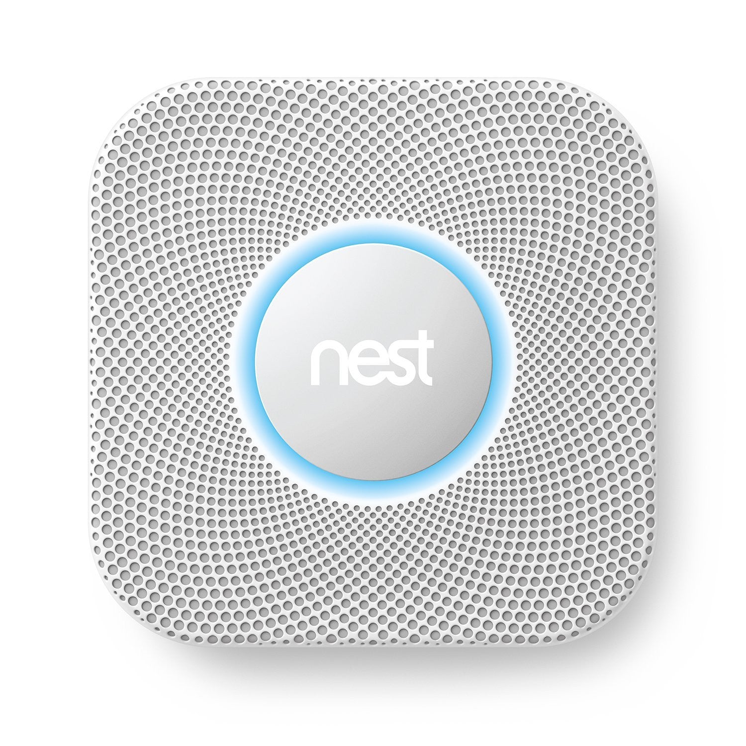Protect 2nd Generation Smart Smoke/Carbon Monoxide Wired Alarm White Nest