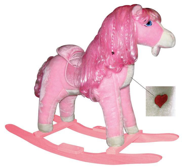 Heunec Classic 725072 Rocking Horse with Sound Effects Large : :  Baby Products