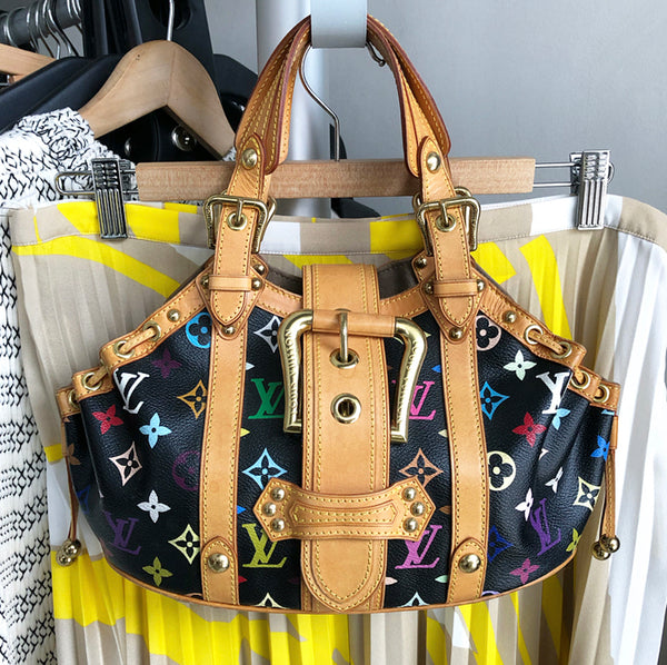 LV Alma Multicolor White, Luxury, Bags & Wallets on Carousell