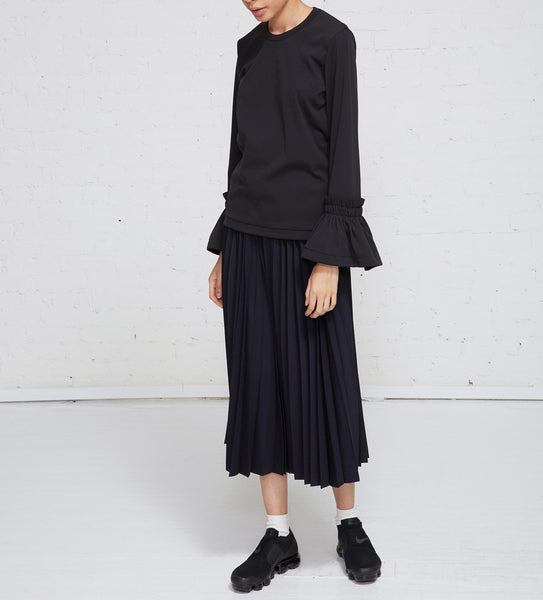 完成品 comme Shirt Watanabe des des garcons Ruffled 14aw Junya