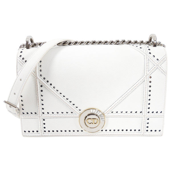 dior white purse