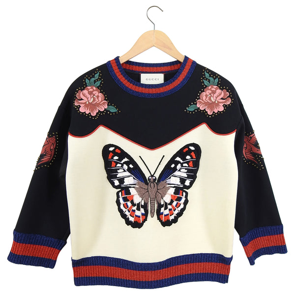 gucci butterfly hoodie