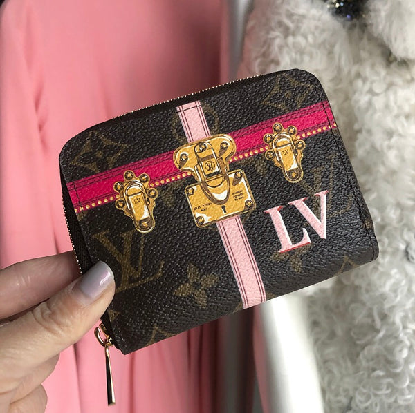 Louis Vuitton Monogram Summer Trunks Small Zippered Wallet – I MISS YOU VINTAGE