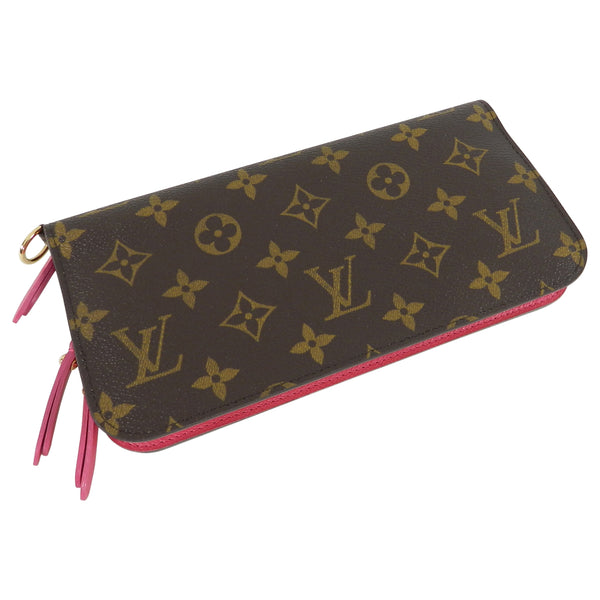 Louis Vuitton Pink x Yellow Giant Monogram By the Pool Zippy Wallet Long  143lvs430