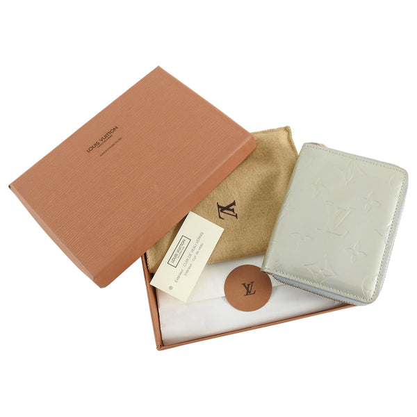 Louis Vuitton Silver Vernis Bloom Mini Zippy Wallet – I MISS YOU VINTAGE