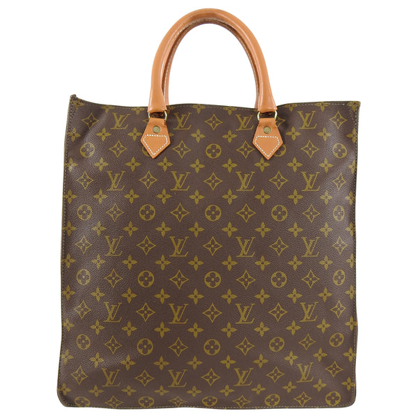 Louis Vuitton Vintage 1970s Monogram Sac Plat Tote Bag I Miss You Vintage 