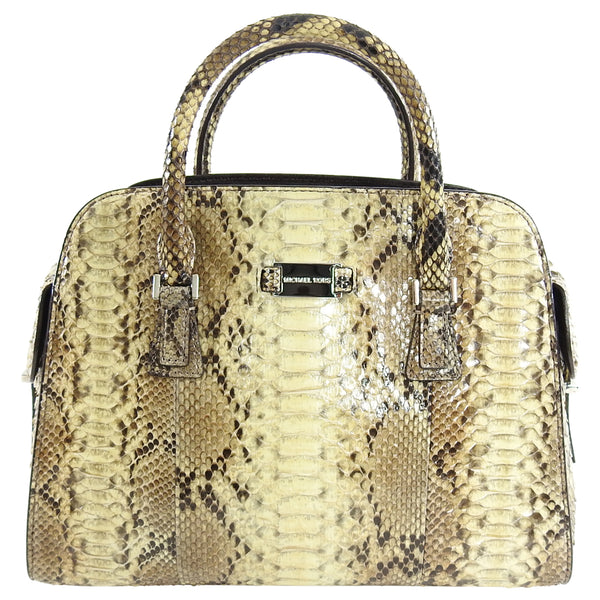 michael kors python yellow