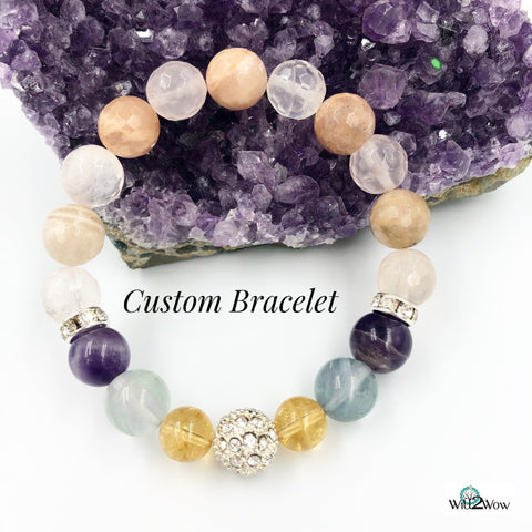 custom crystal jewelry bracelet