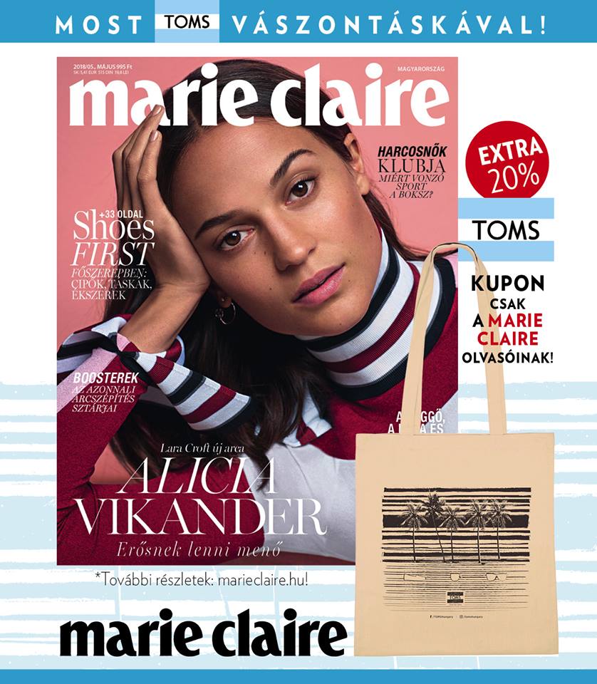 Marie Claire TOMS kuponnapok árilisban