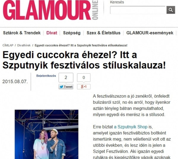 glamour online sziget