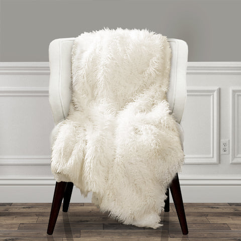 Luca Faux Fur Throw